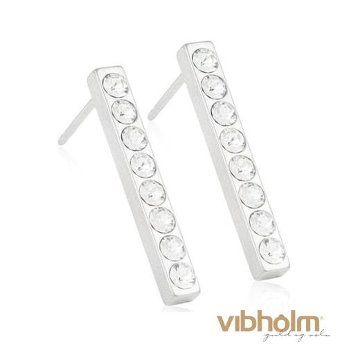 Blomdahl - Pendant Brilliance Straight Crystal Ørestikker medicinsk titanium 15-12197-01