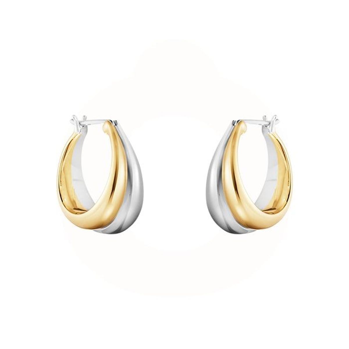 Georg Jensen - Curve Medium øreringe 10018101