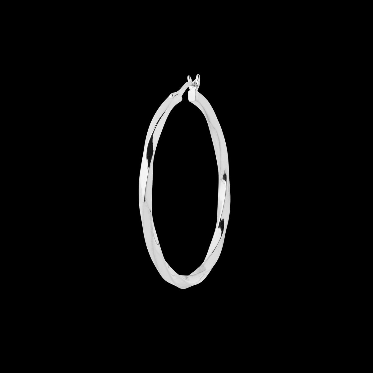 Maria Black - Francisca Hoop Medium ørering sterlingsølv 100664