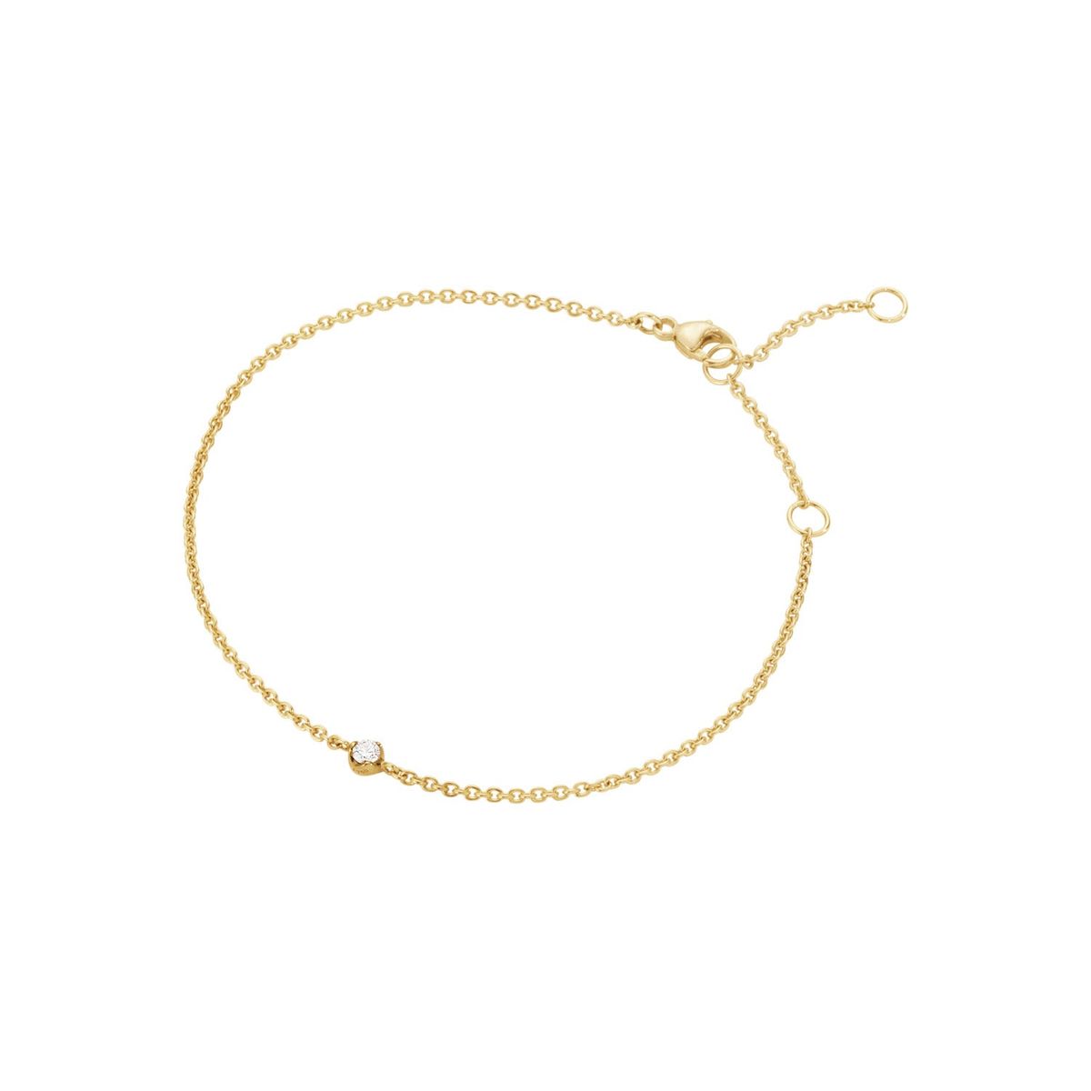 Georg Jensen - Signature Diamonds armbånd 18 kt. guld