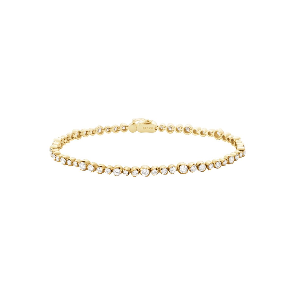 Georg Jensen - Signature Diamonds armbånd 2,26-2,55 ct. 18 kt. guld