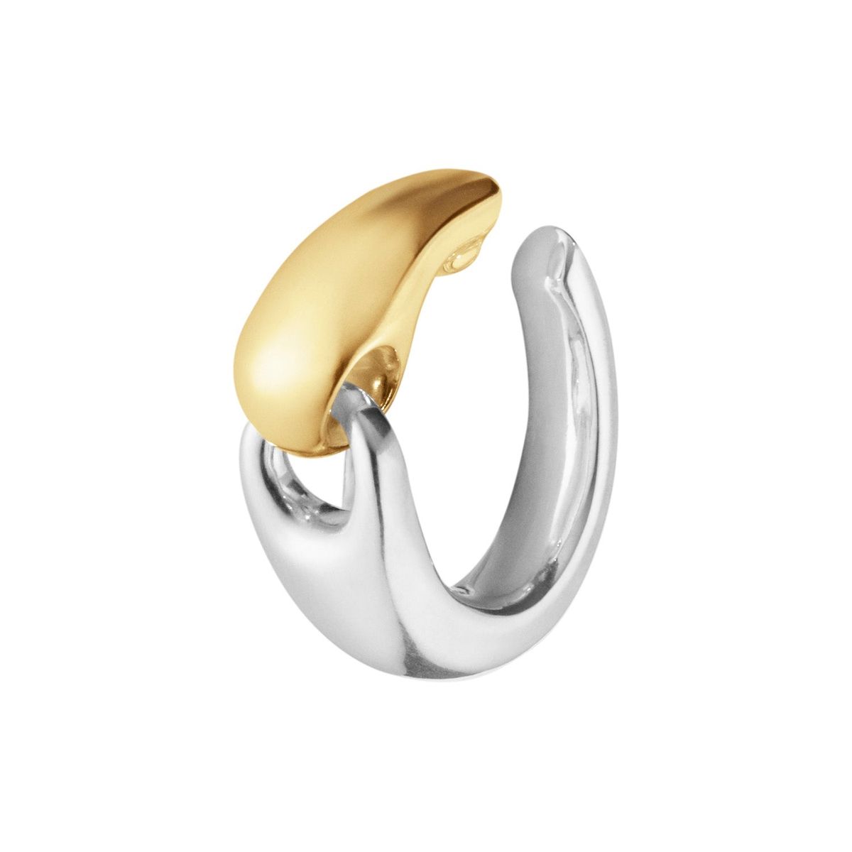 Georg Jensen - Reflect earcuff sølv/guld Guld