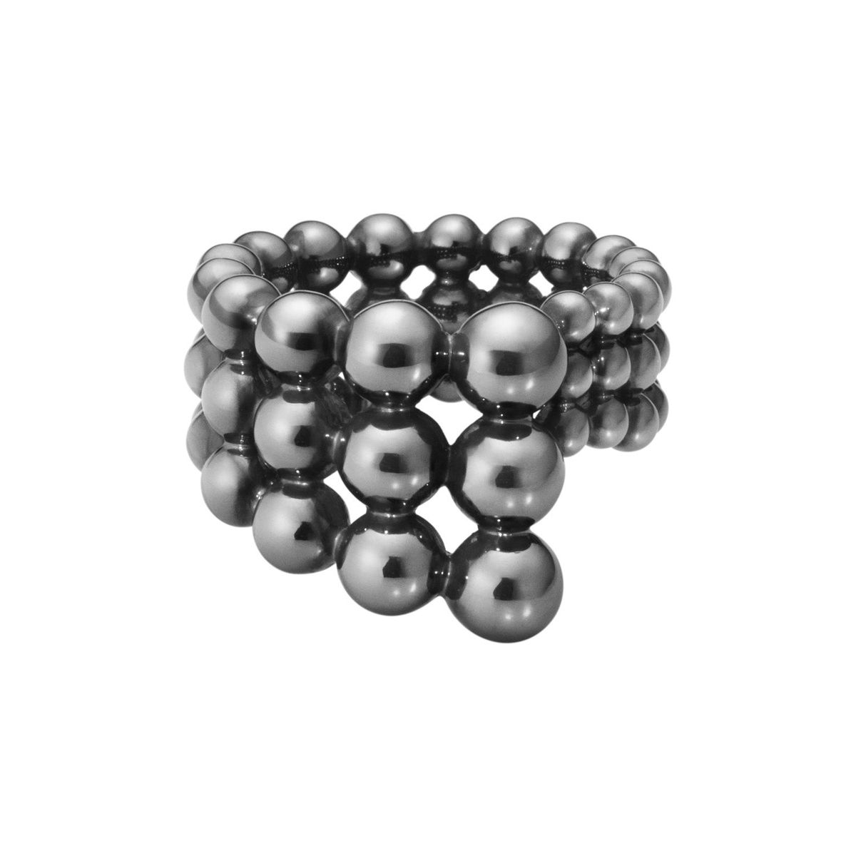 Georg Jensen - Moonlight Grapes ring Oxideret Sølv sterlingsølv