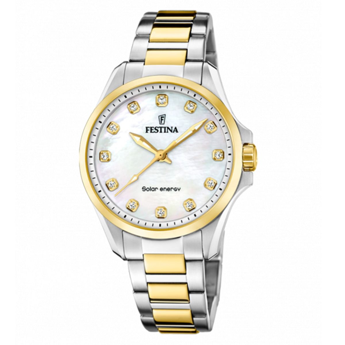 Festina - Solar Energy ur, 34 mm Bicolor