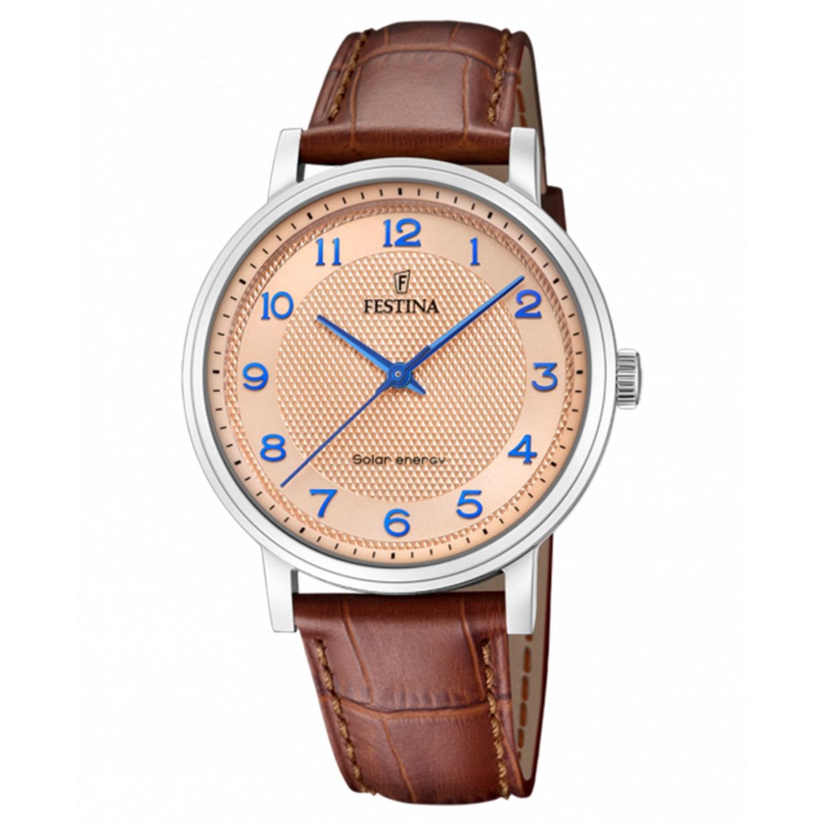 Festina - Solar Energy, 41 mm Brun