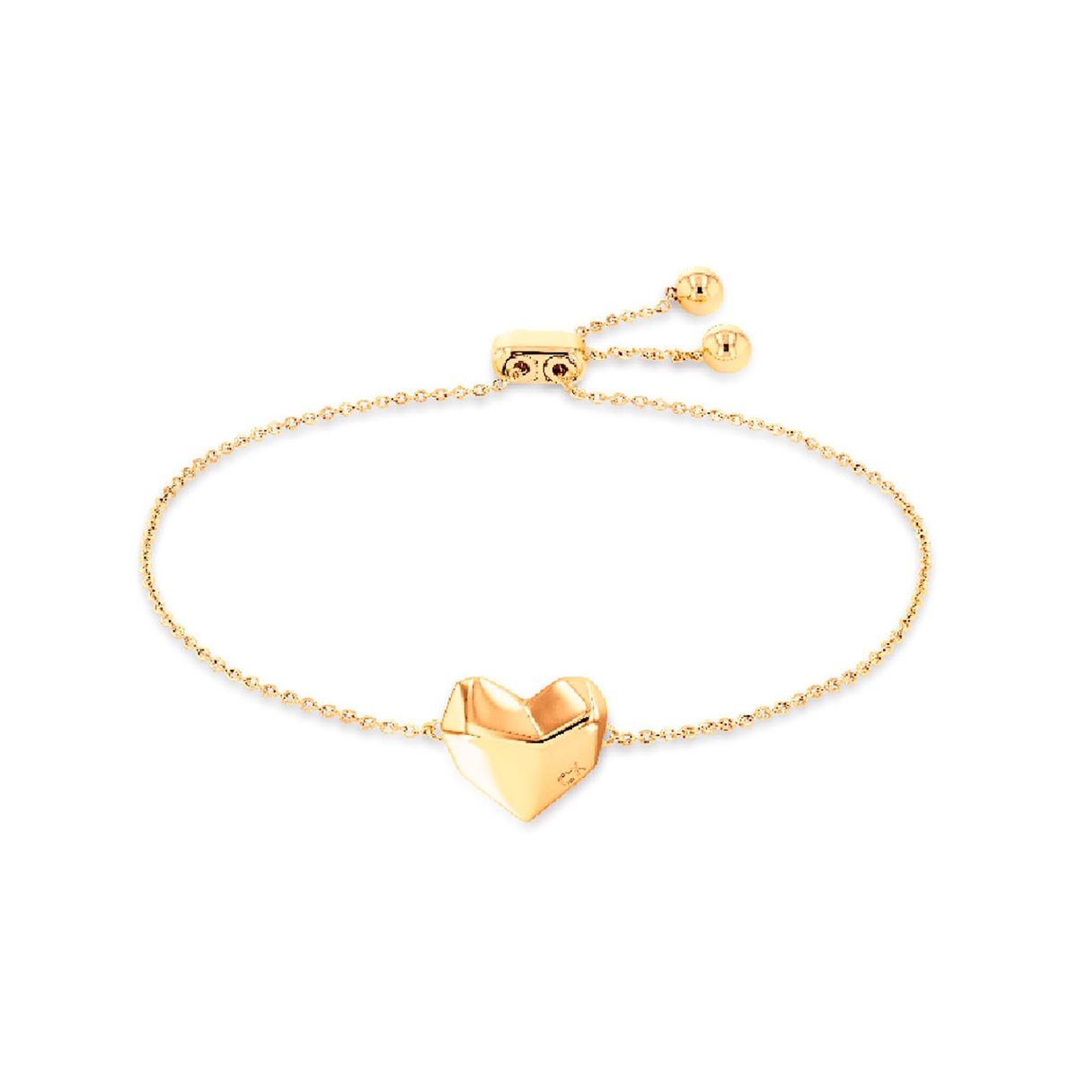 Calvin Klein - Faceted Heart armbånd 35000039