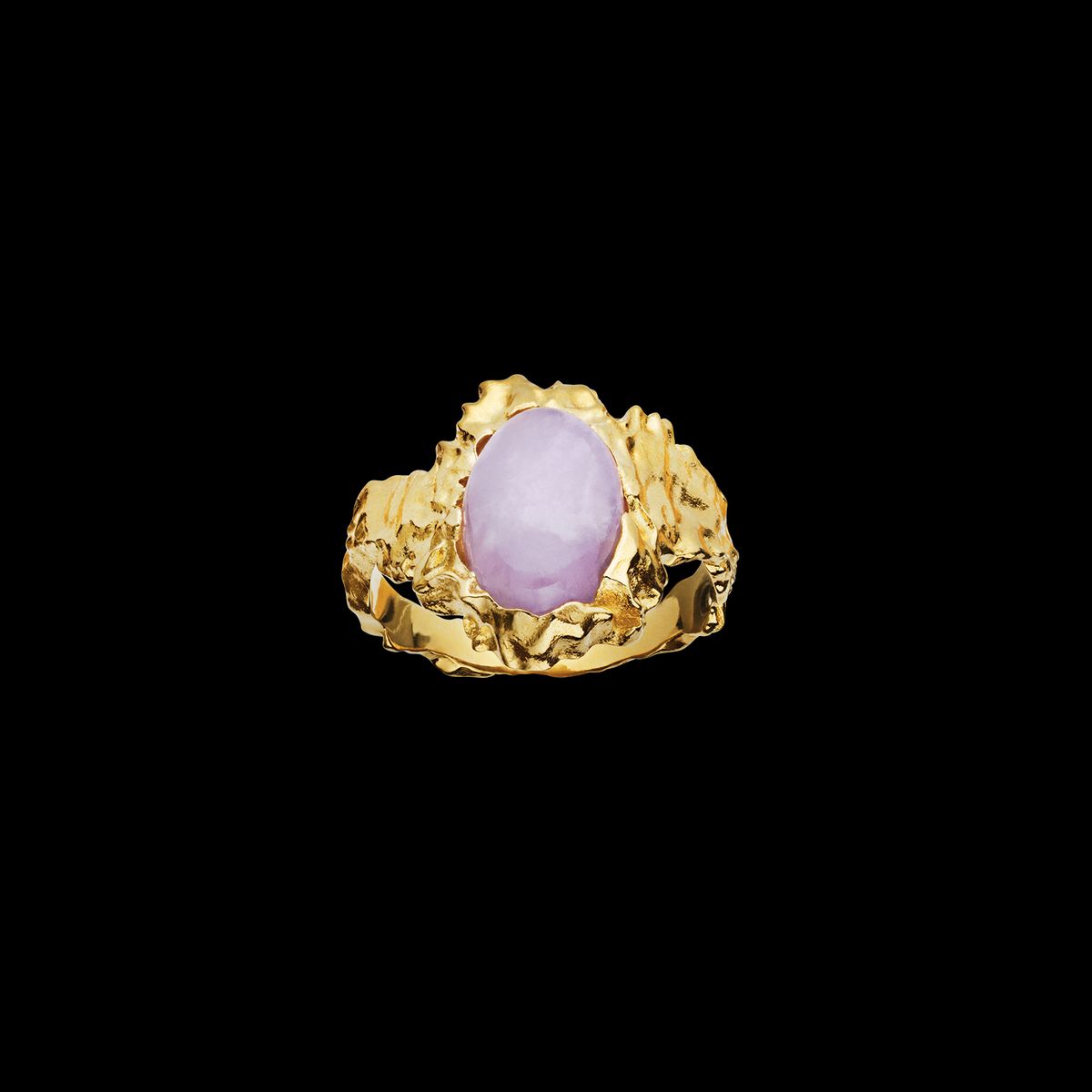 Maanesten - Goddess Kunzite ring