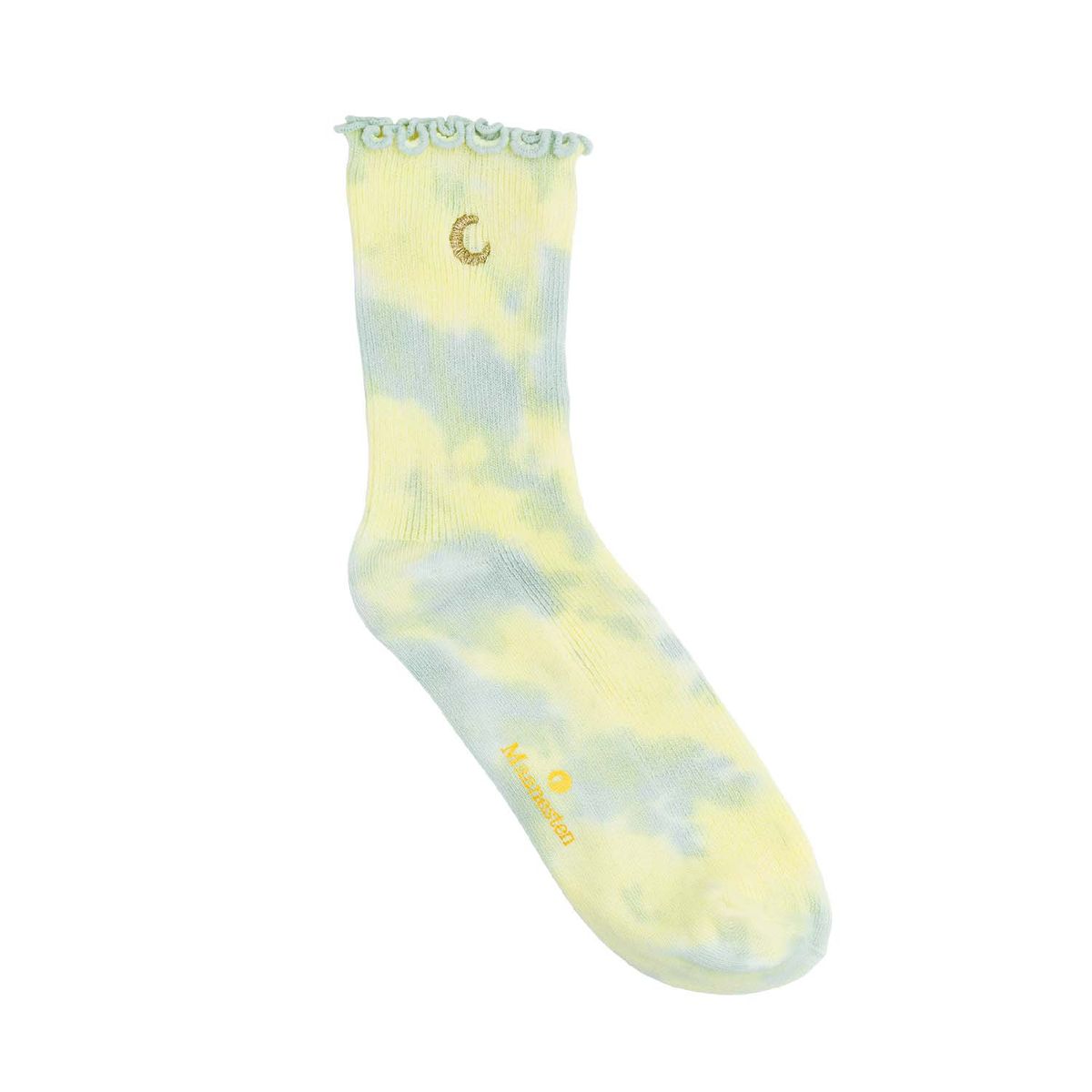 Maanesten - Tie Dye Skyway strømper 3704