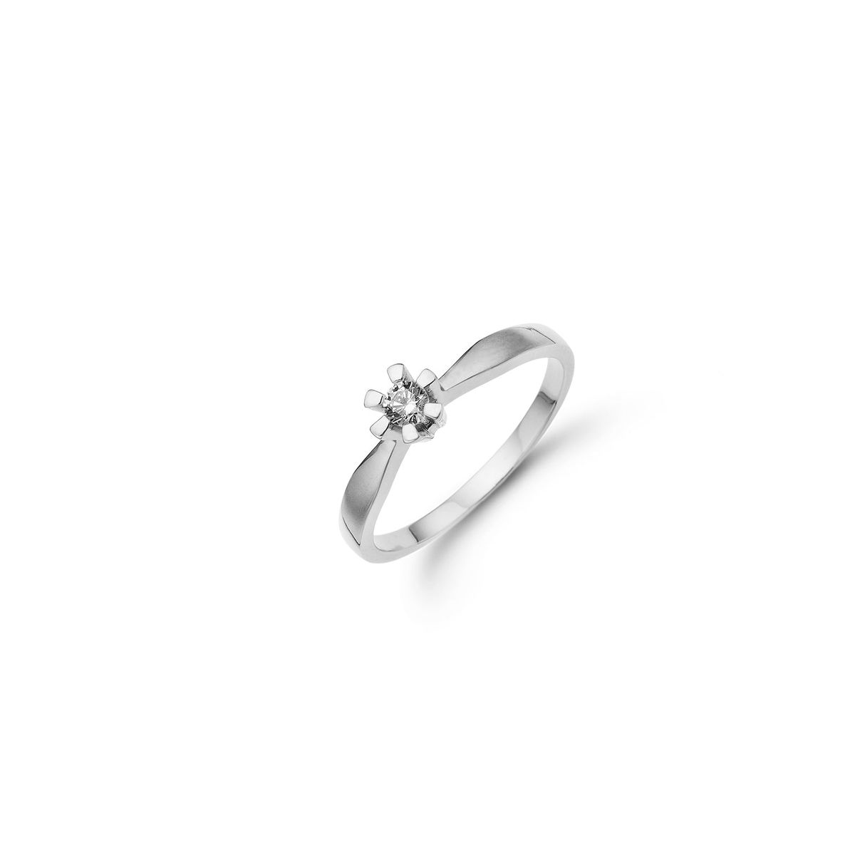 Aagaard - Eternity ring 0,05ct. 14 kt. hvidguld