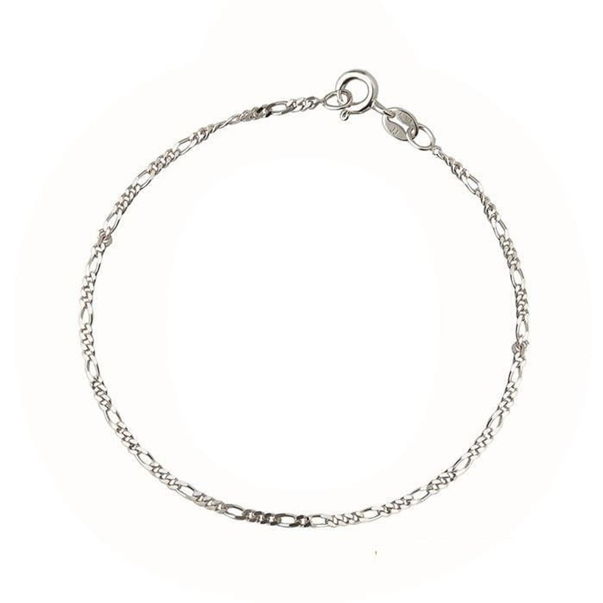 Jeberg Jewellery - Figaro Armbånd 4518-silver sterlingsølv