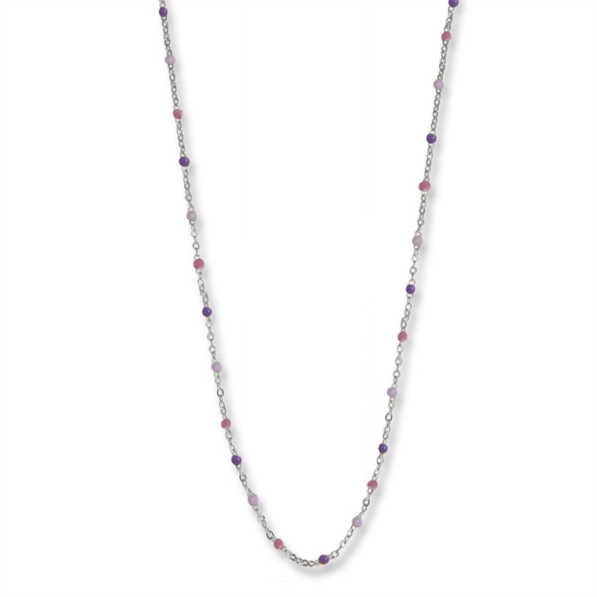 Jeberg Jewellery - Lavender Beaded halskæde sølv sterlingsølv