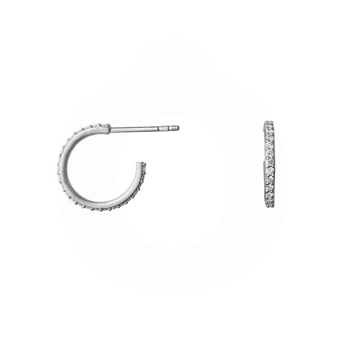 byBiehl - Mini Sparkle hoops 4-029a-R