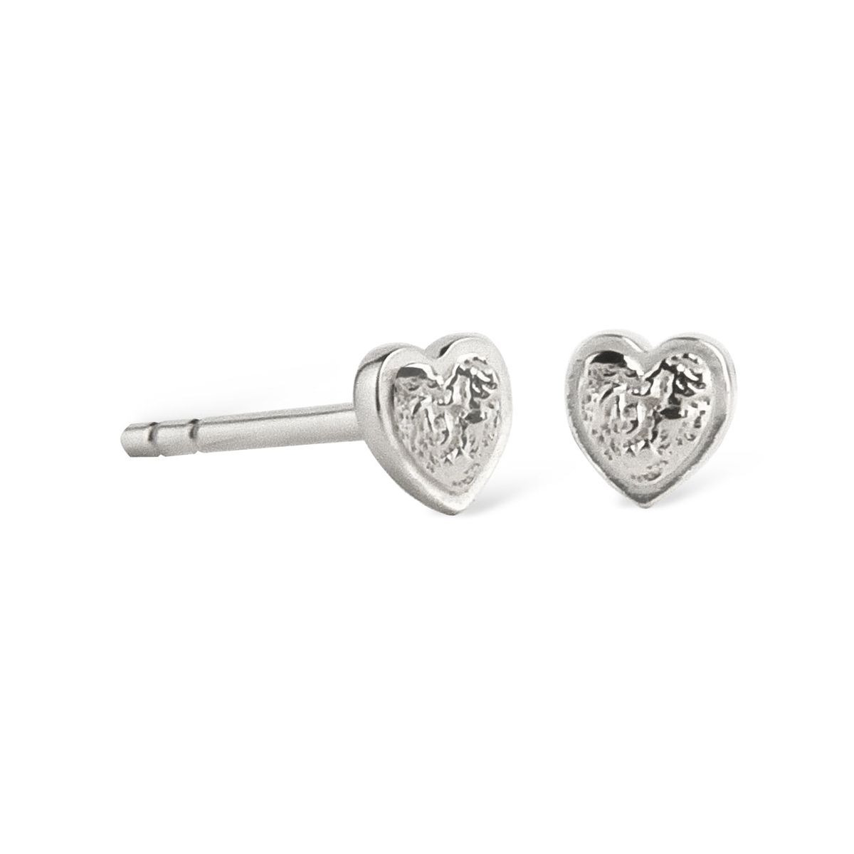 Jeberg Jewellery - Heart Me ørestikker Sølv sterlingsølv