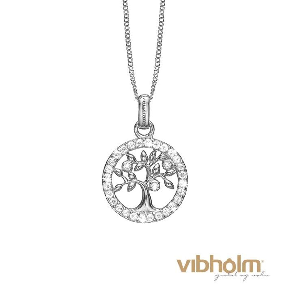 Christina Design London Jewelry & Watches - Zirkonia Tree Of Life Vedhæng 680-S54