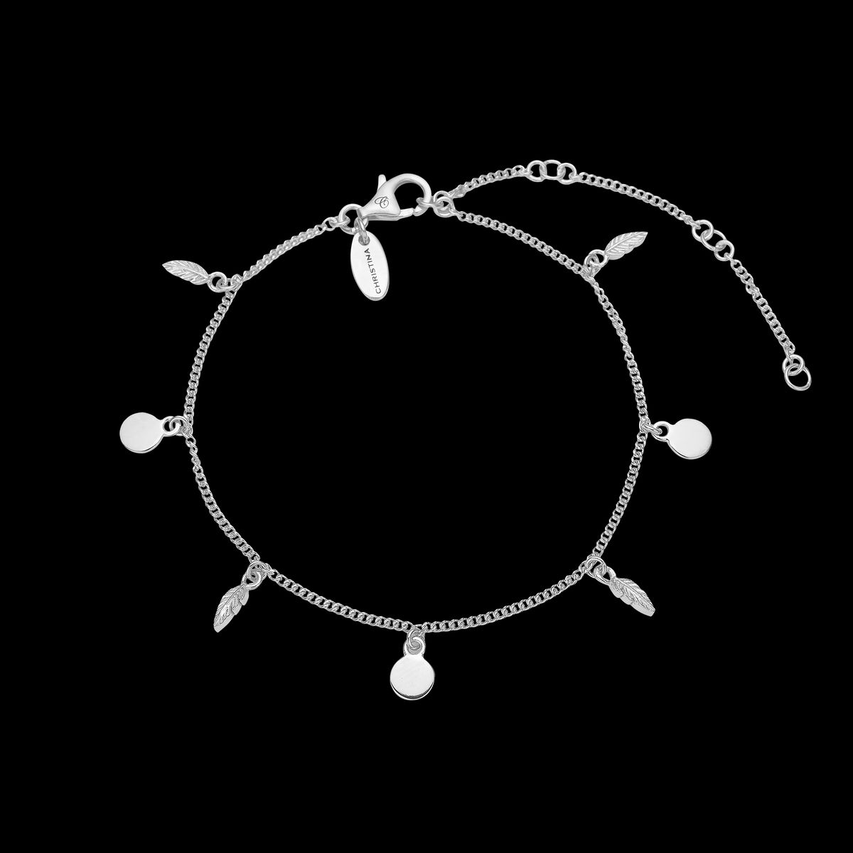 Christina Design London Jewelry & Watches - Dangling Feathers Armbånd 601-S36