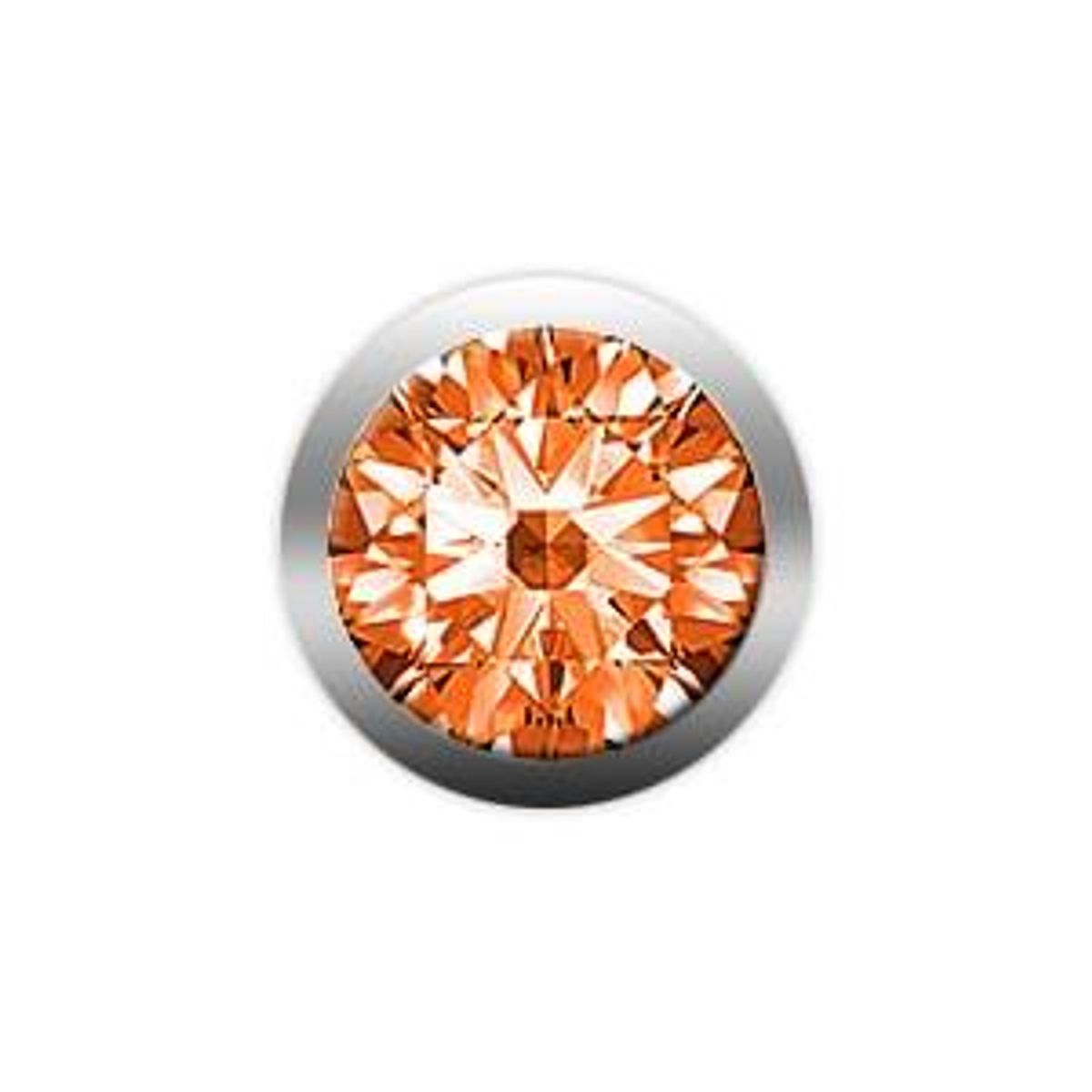 Christina Design London Jewelry & Watches - Orange safir ædelsten