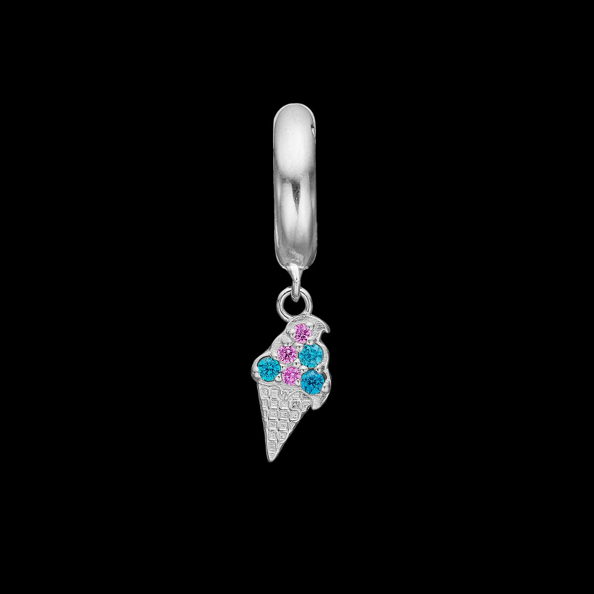 Christina Design London Jewelry & Watches - Ice Cream charm, Limited Edition, 6 mm Sterlingsølv