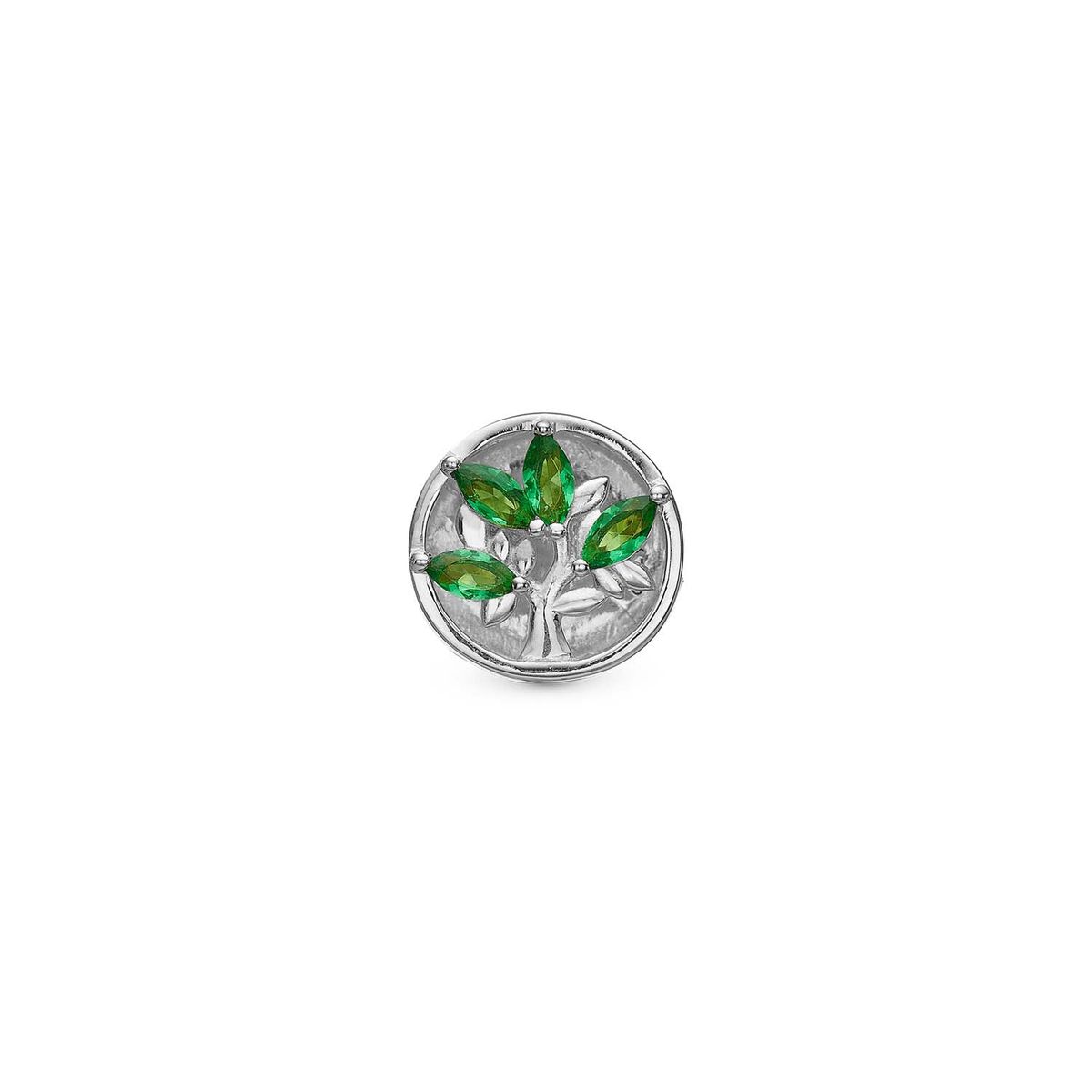 Christina Design London Jewelry & Watches - Tree of Green Life charm, 4 mm Sterlingsølv