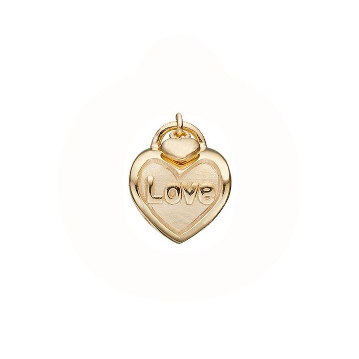 Christina Design London Jewelry & Watches - Love Lock Charm forgyldt sølv 630-G210