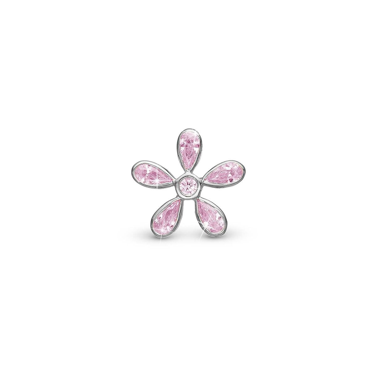 Christina Design London Jewelry & Watches - Magic Flower Pink charm, 6 mm Sterlingsølv