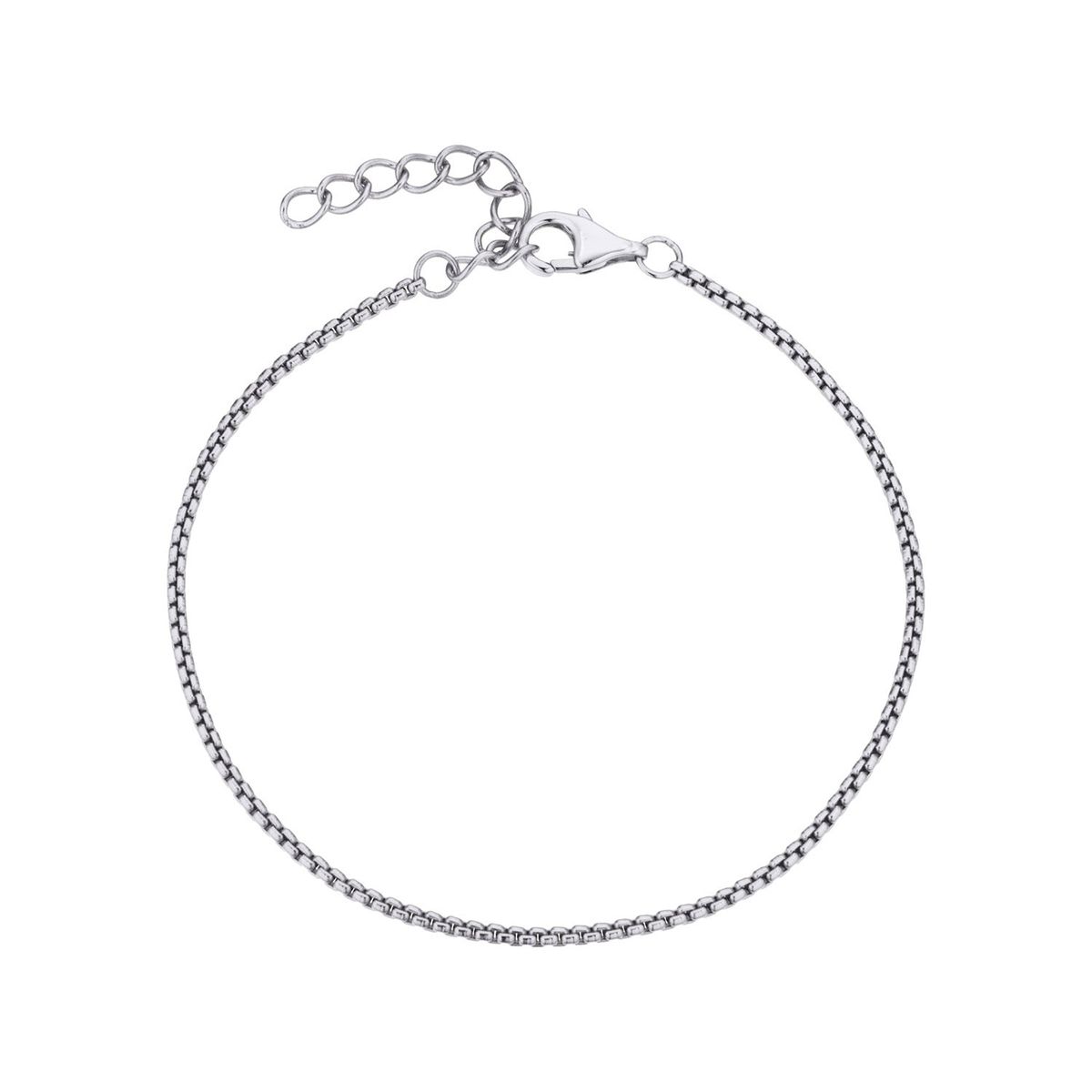 LuvaLu Jewellery - Paris armbånd 1,5-2,5 mm sølv sterlingsølv