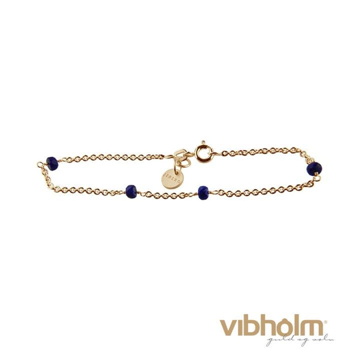 Jeberg Jewellery - Love Eye Armbånd lapis lazuli 7141