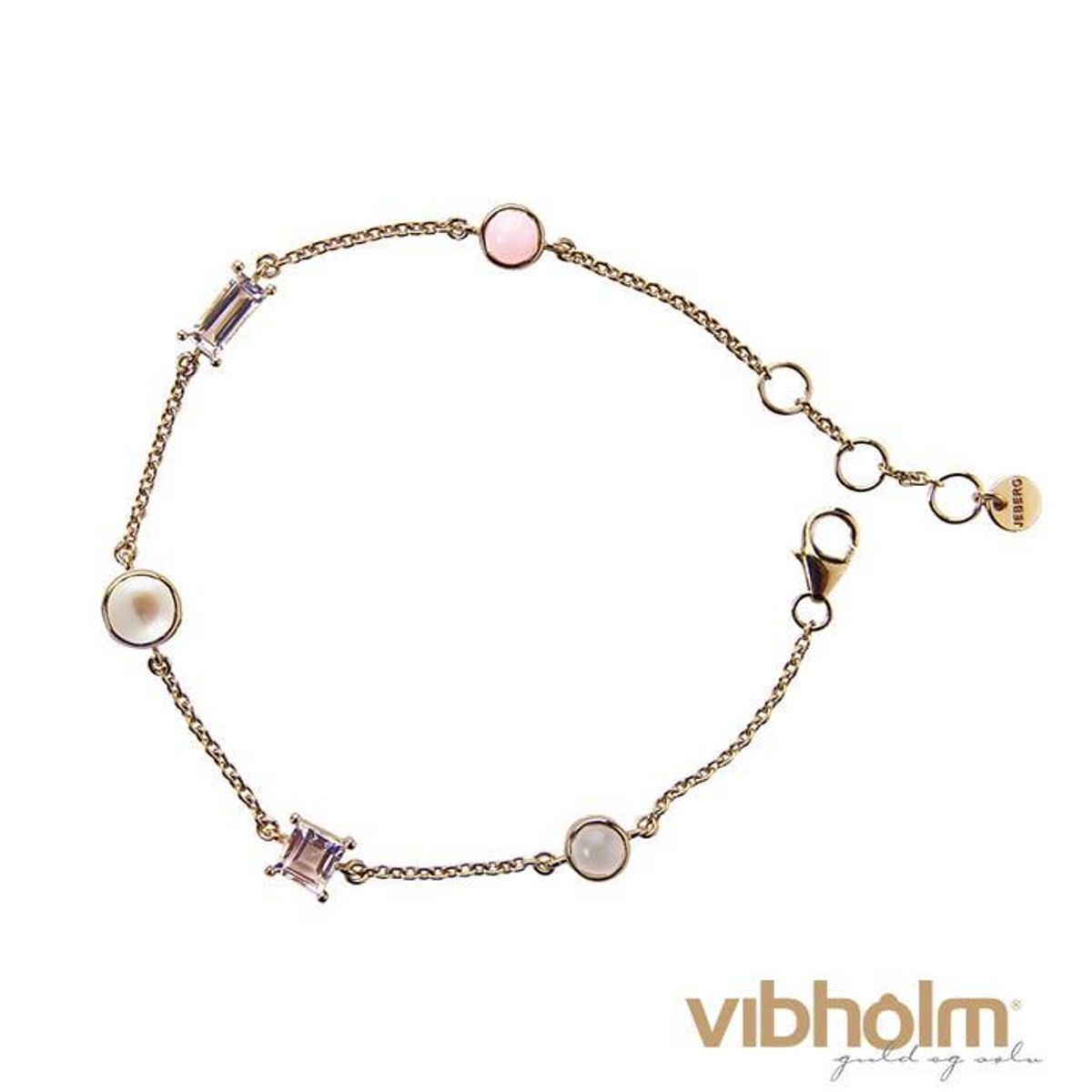 Jeberg Jewellery - Pearls & Stones Armbånd 7230