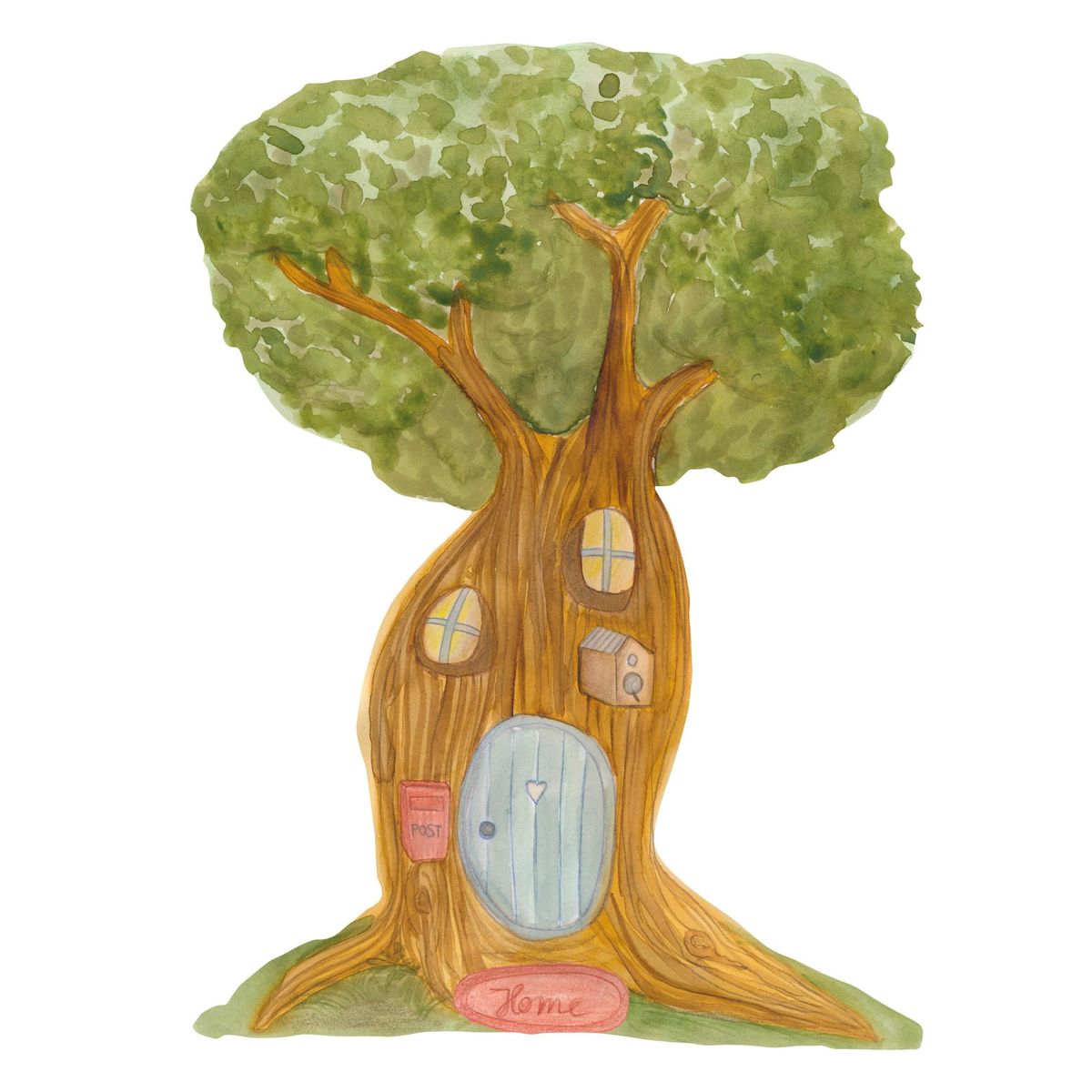 Wallsticker Tree house - Multi