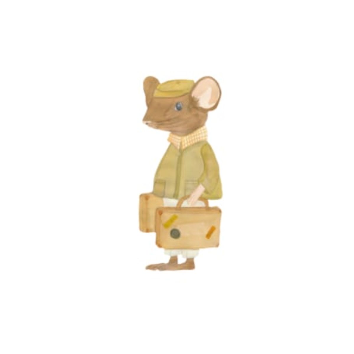 That's Mine - Wallsticker Rufus the Traveler - Green