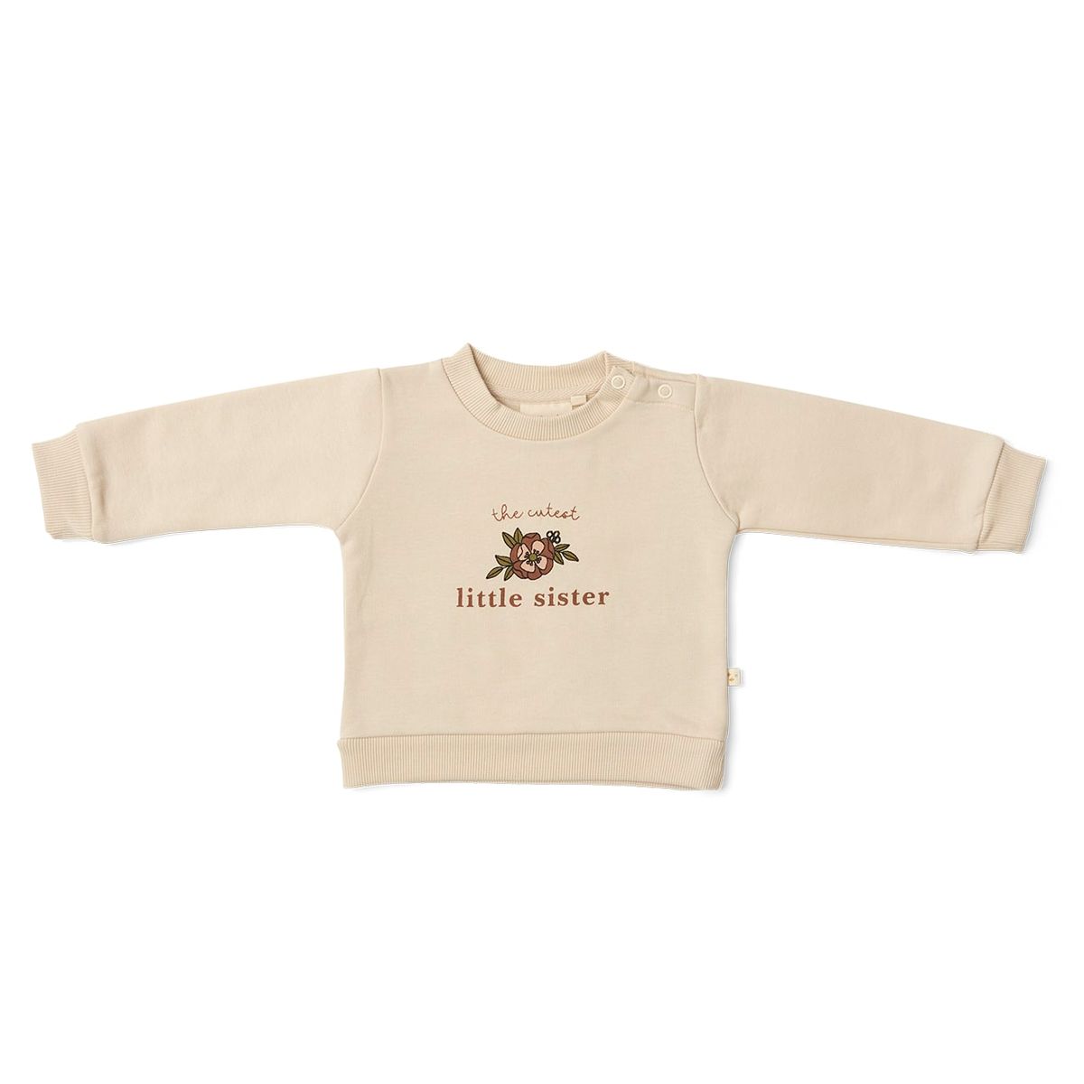 That's Mine - Kellie sweatshirt lillesøster - Oatmeal - 110 cm - 5 Jahre