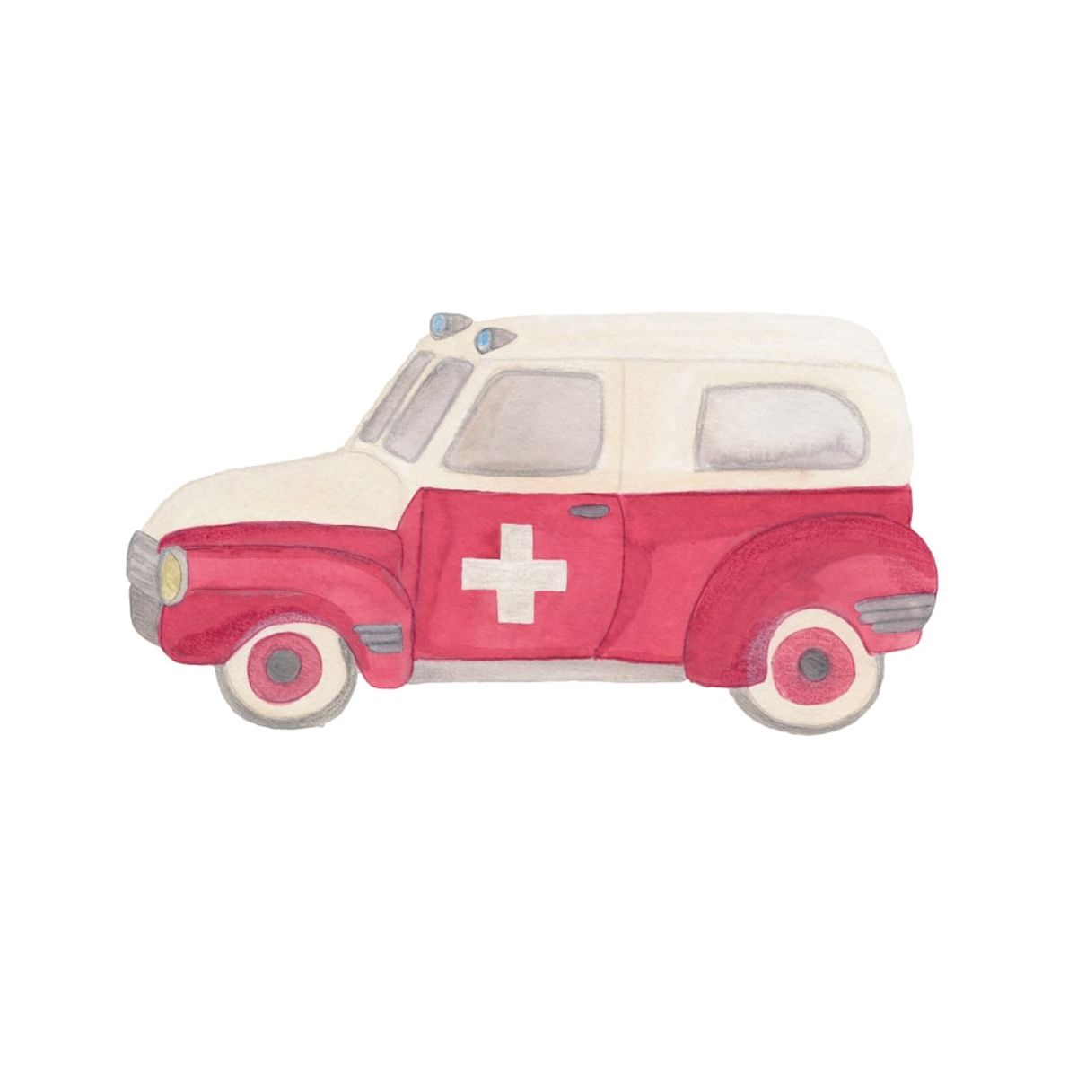 That's Mine - Wallsticker ambulance - Multi