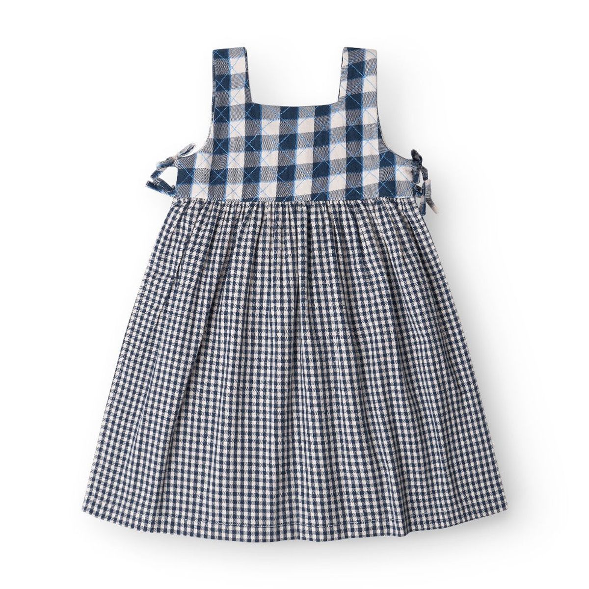 That's Mine - Rosemary dress - Key blue check - 98cm - 3Y