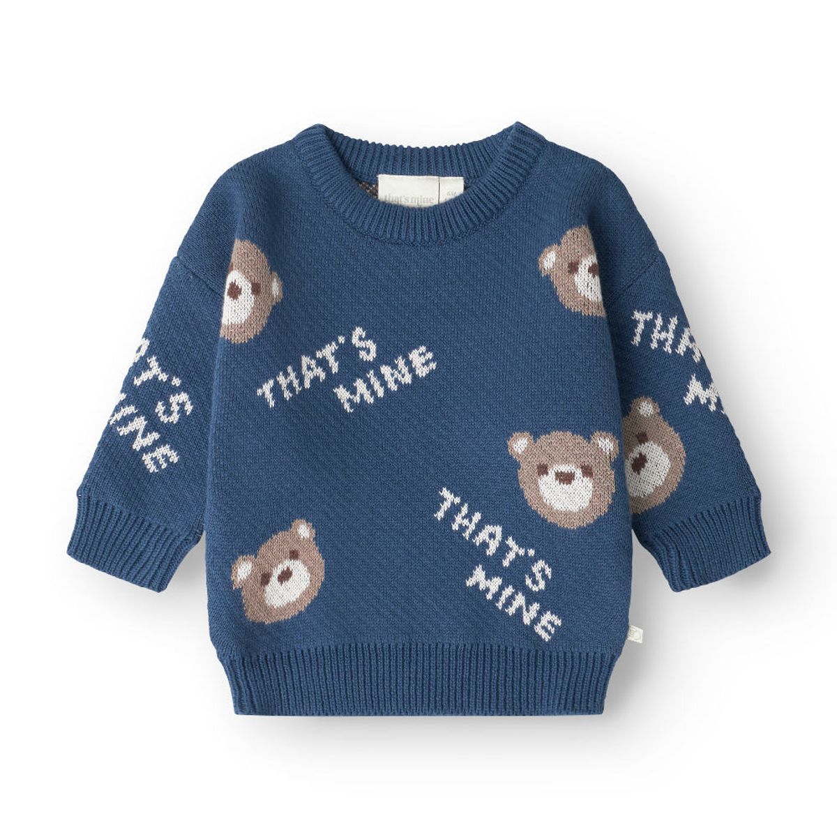 That's Mine - Florian sweater - Key blue - 80cm - 12M