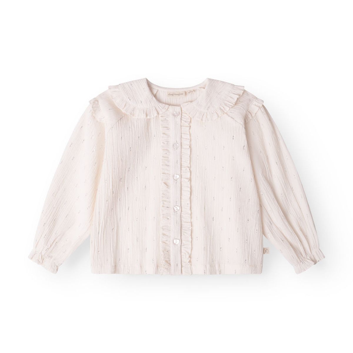 That's Mine - Natalina shirt - Pristine creme - 104cm - 4Y