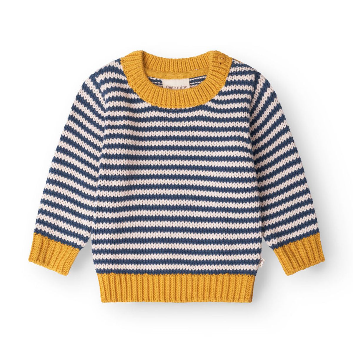 That's Mine - Nathan sweater - Blue stripe - 86cm - 18M