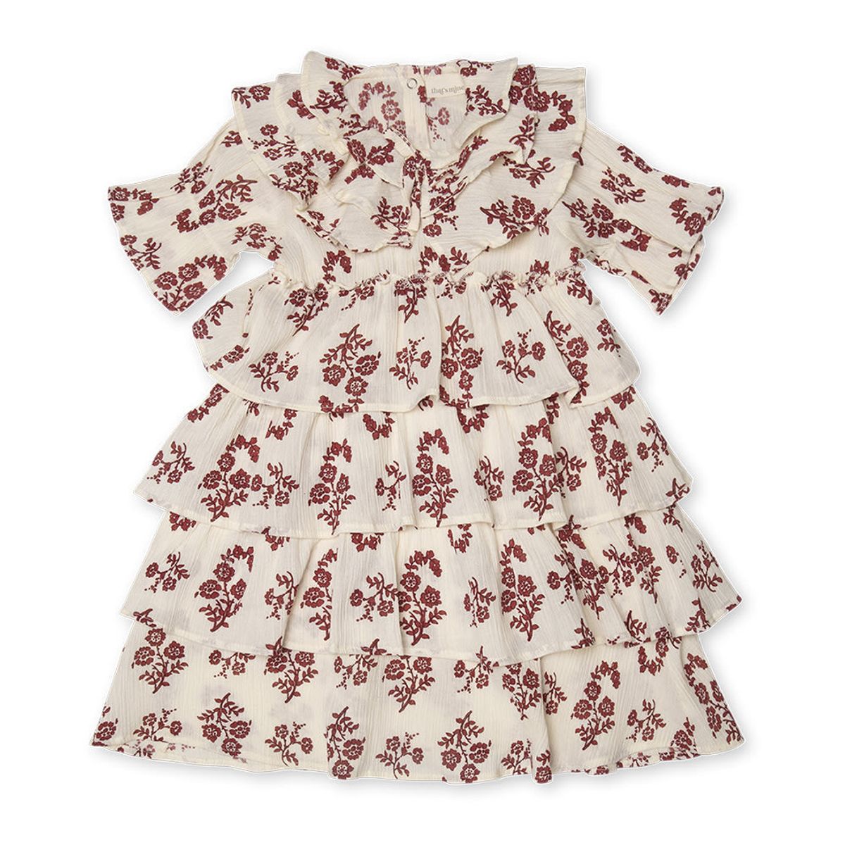 Liva dress - Blossom rouge