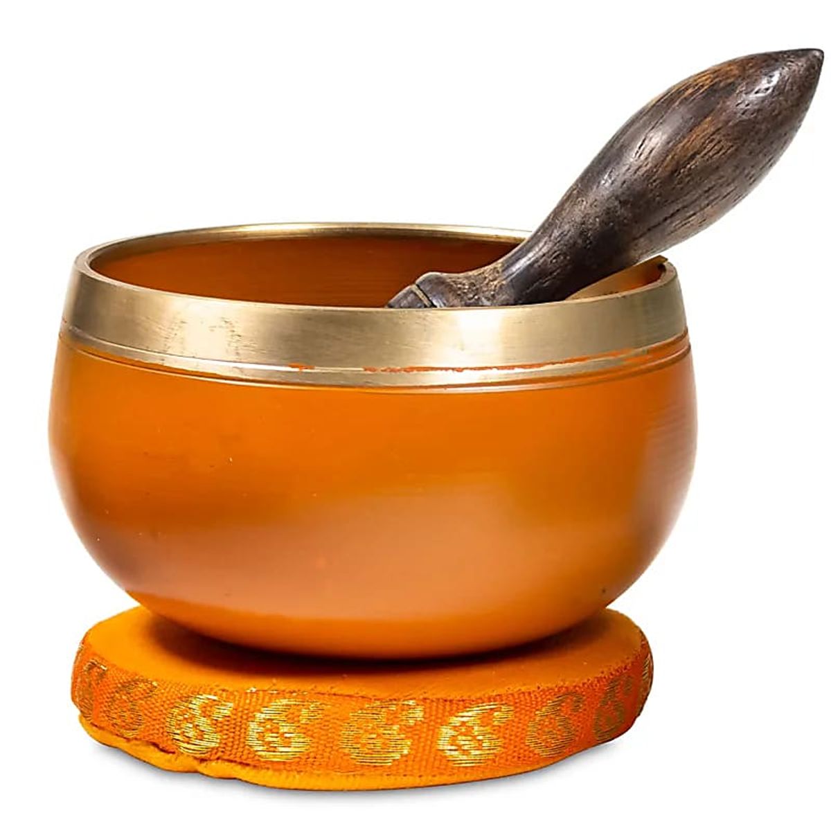 YOGI & YOGINI - GAVEÆSKE M. TIBETANSK SYNGESKÅL TIL SAKRAL CHAKRA - singing bowl - Yogi & Yogini - StudioBuus