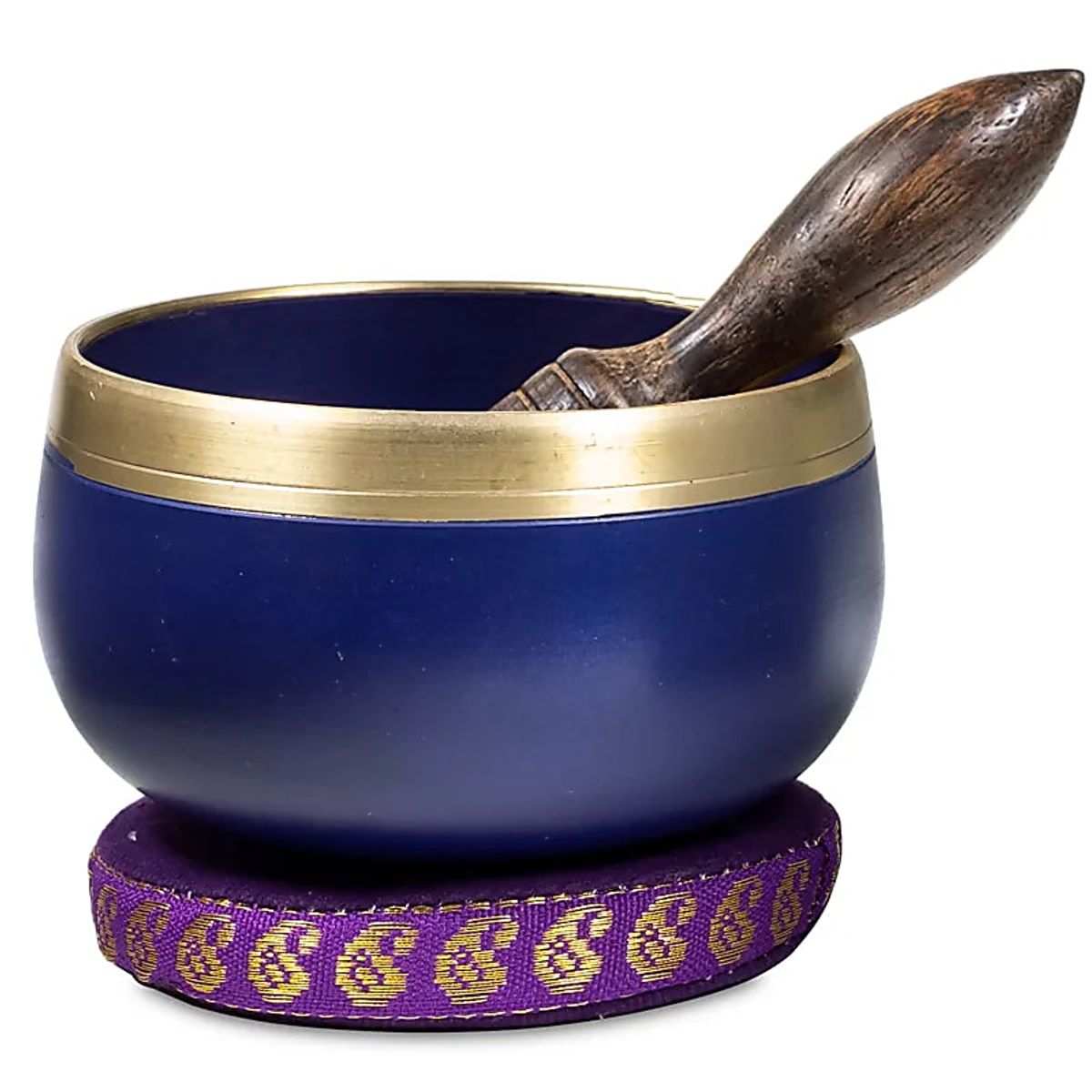 YOGI & YOGINI - GAVEÆSKE M. TIBETANSK SYNGESKÅL - KRONE CHAKRA - singing bowl - Yogi & Yogini - StudioBuus