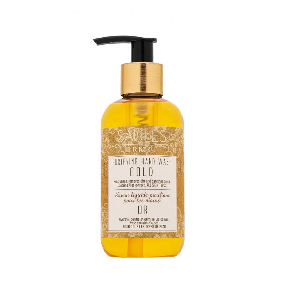 SAULES RIGA - HÅNDSÆBE GOLD M. WOODY NOTES - Body Oil - SAULES RIGA - StudioBuus