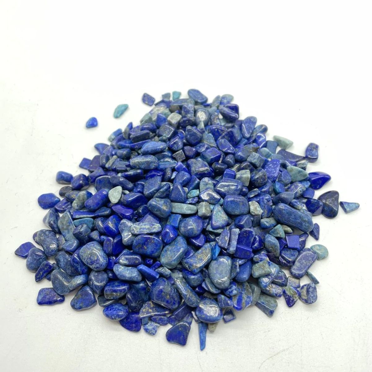 LAPIS LAZULI CHIPS - 100 GRAM KRYSTALLER - krystaller - Studio Buus - StudioBuus