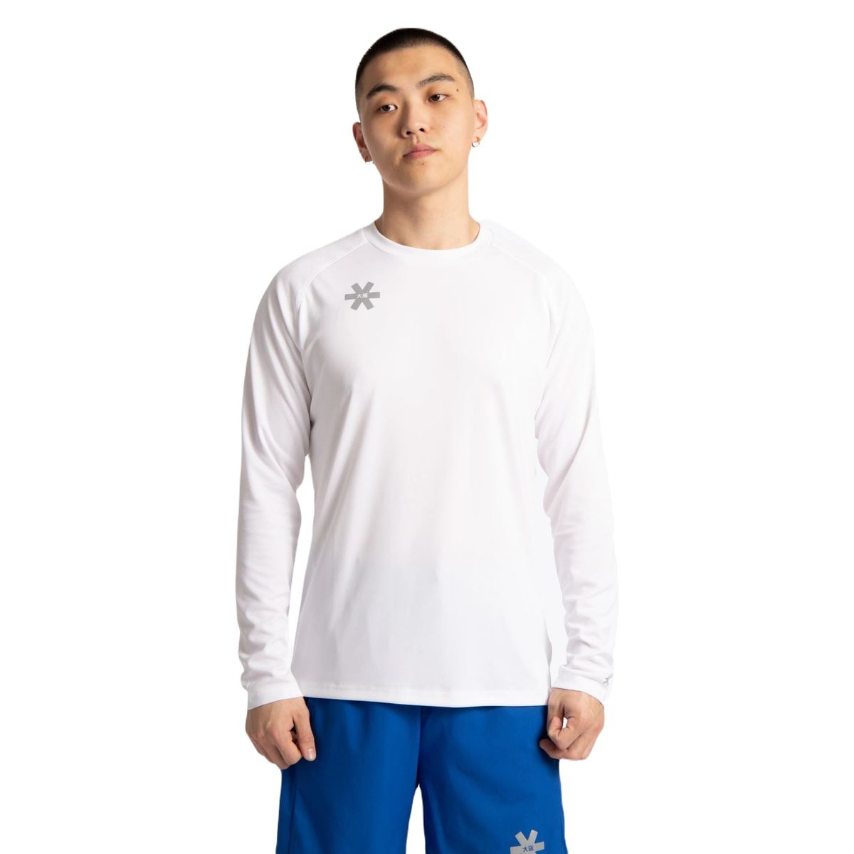 Osaka Men's Training Tee Long Sleeve (Hvid) - L