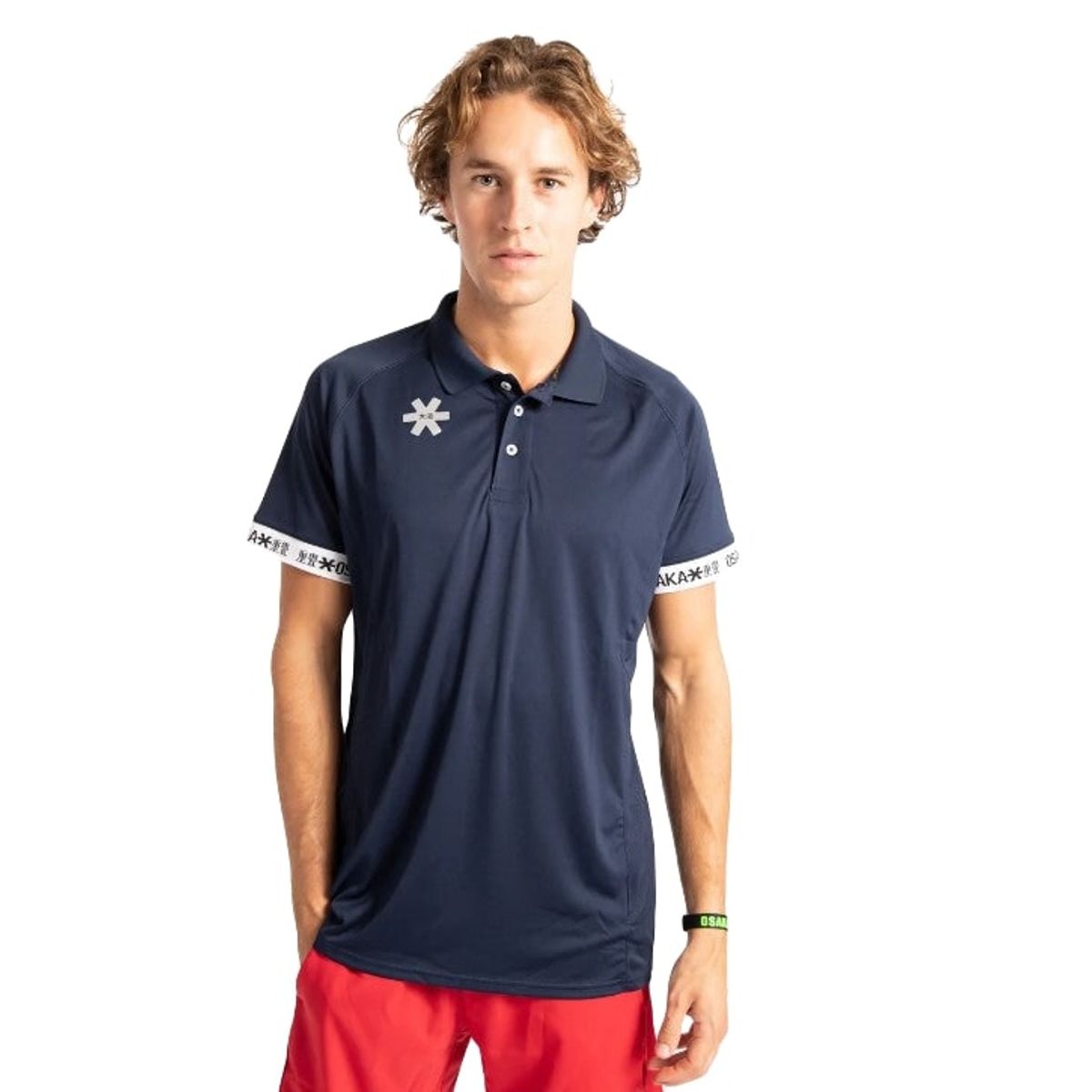 Osaka Men's Polo Jersey (Mørkeblå) - L