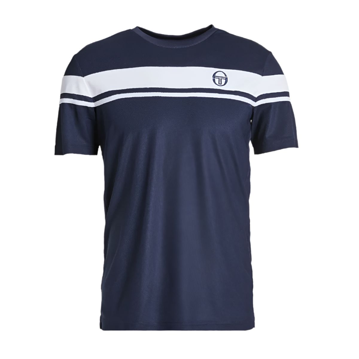 Sergio Tacchini Young Line Pro T-Shirt (Navy/Hvid) - S