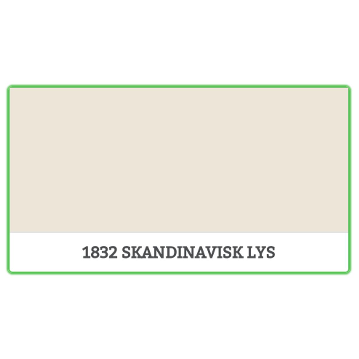 OVERPRODUCERET - Lady Pure Color 9l - 1832, SKANDINAVISK LYS (1.stk tilbage) - 9 L - Maling