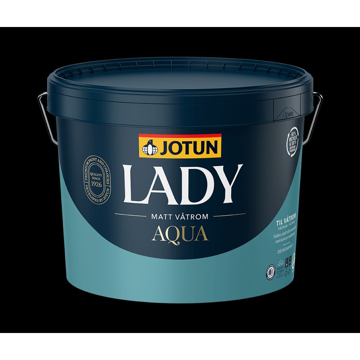 Jotun Lady Aqua Loft & Væg Vådrumsmaling MAT - 0.68 L - Maling