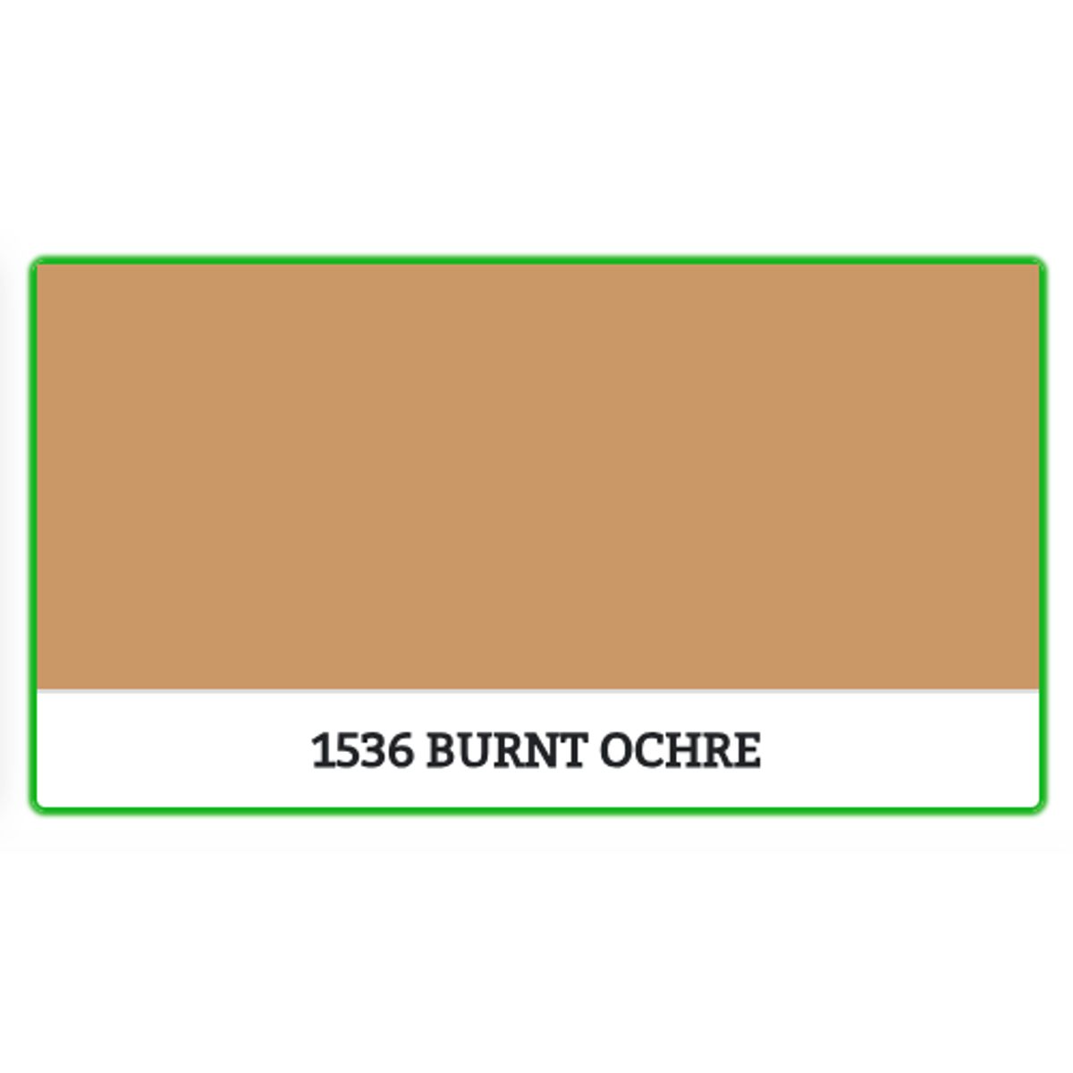 1536 - BURNT OCHRE - 2.7 L - Maling