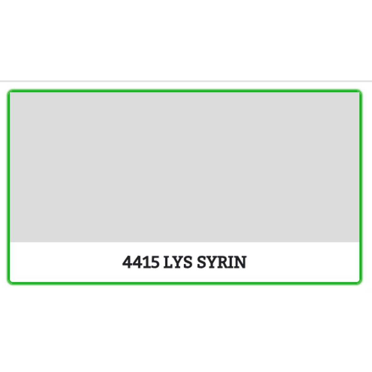 4415 - LYS SYRIN - 2.7 L - Maling