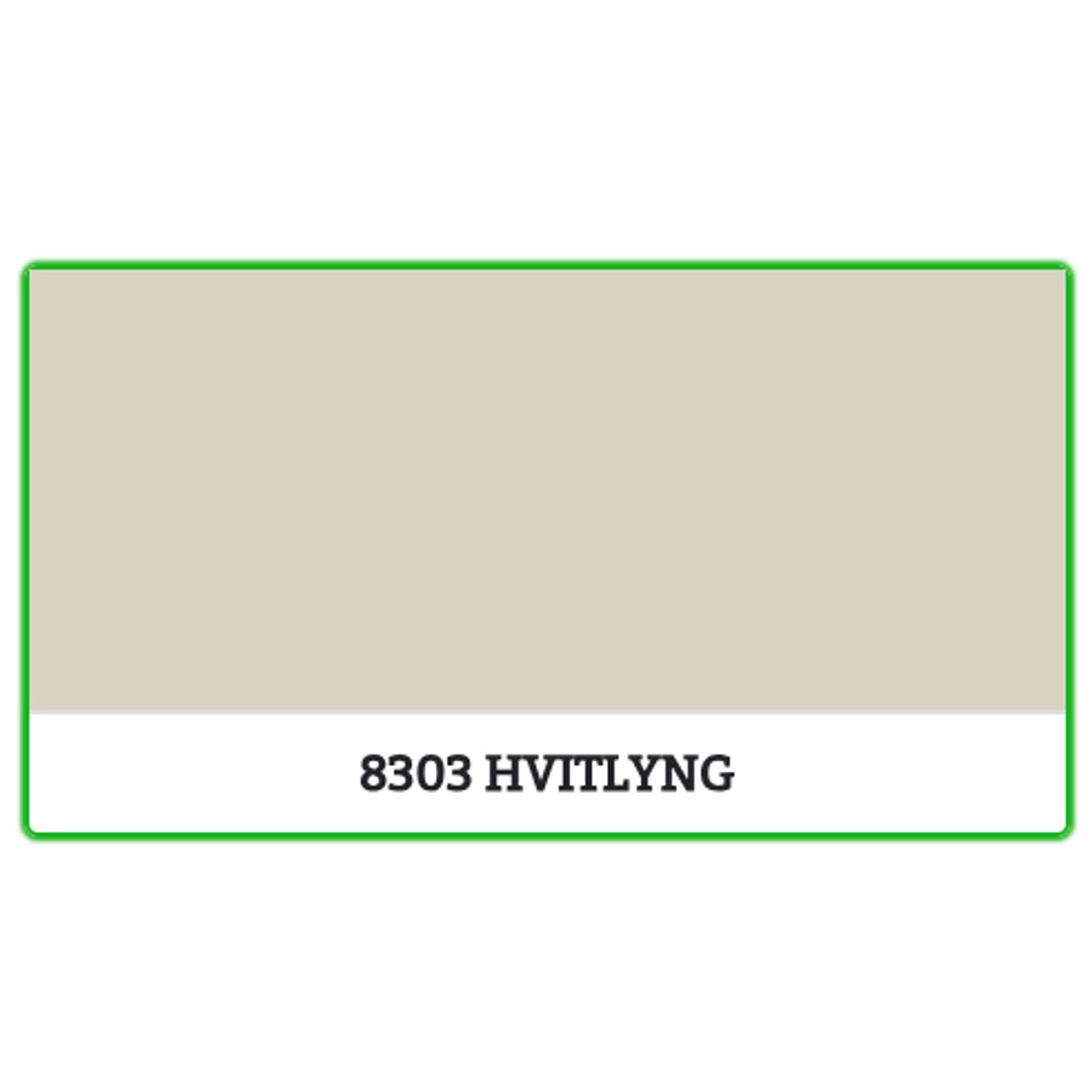 8303 - HVITLYNG - 0.68 L - Maling