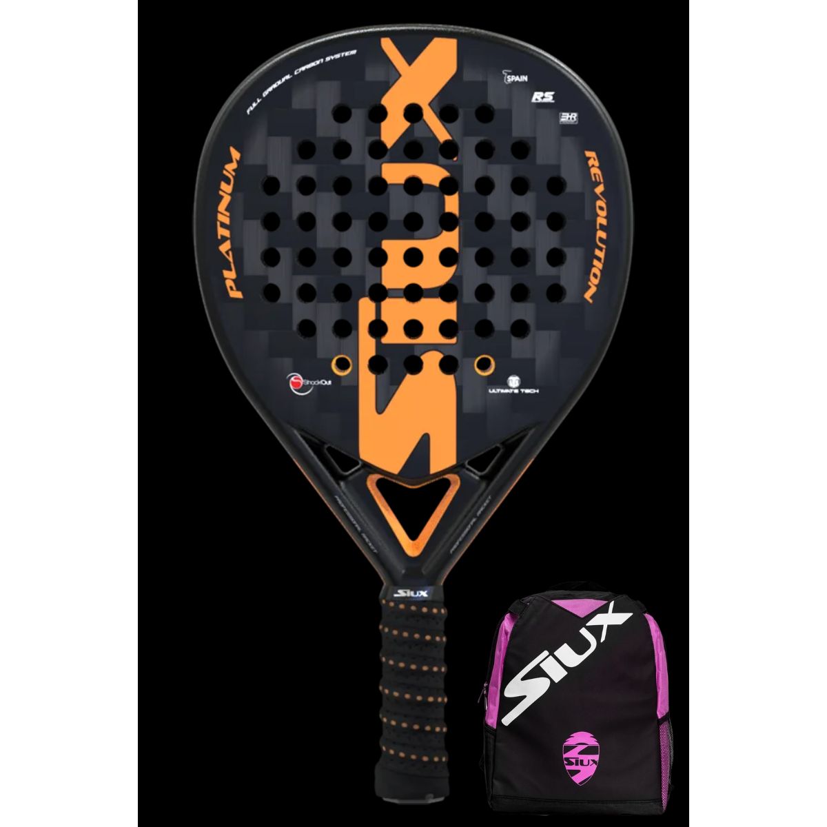 Siux Platinum Revolution 24K - Padel bat