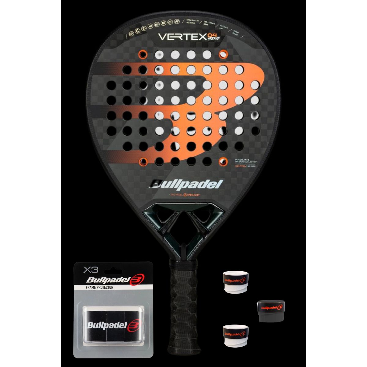 Bullpadel Vertex 04 Hybrid 2025 - Padel bat